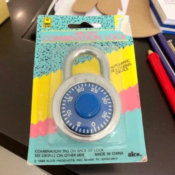 Locker Padlocks Combination Lock, Heavy Duty - Picture 1 of 3
